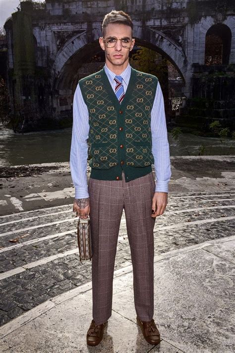 gucci pre fall 2020 menswear|vogue runway Gucci fall 2020.